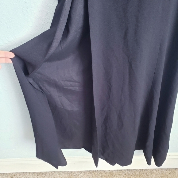 Dress The Population Brooke Cut Out Twist High Slit Black Gown - Picture 4 of 7